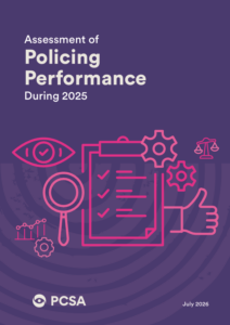 Cover of Assessment of Policing Performance 2025 Report